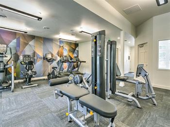 24-Hour expansive fitness center